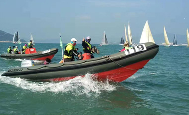 帆船比赛摄像船视频实时无线传输到岸边导播台